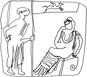 Couple sur vase grec:on Greek vase crpt